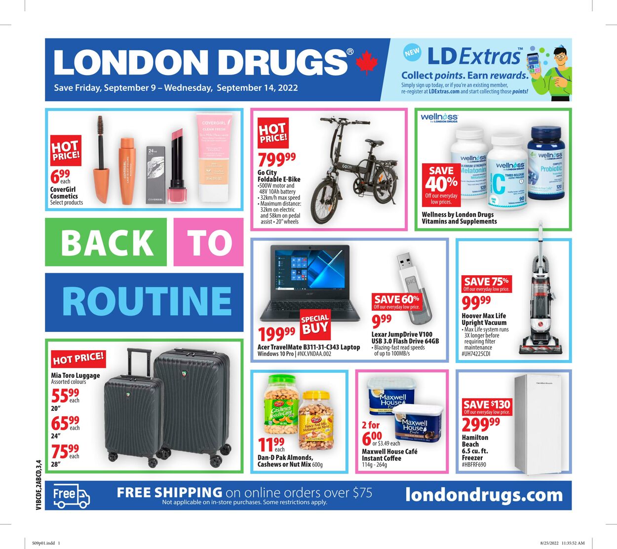 Circulaire London Drugs 09.09.2022-14.09.2022