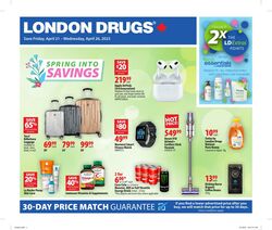 Circulaire London Drugs 21.04.2023 - 26.04.2023