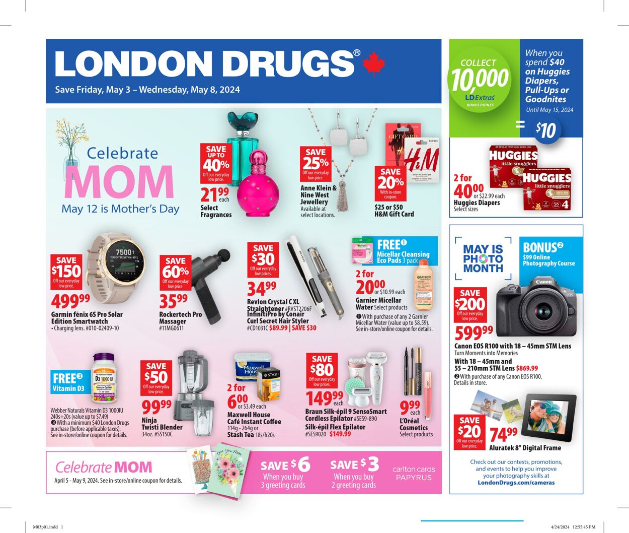 Circulaire London Drugs 03.05.2024 - 08.05.2024