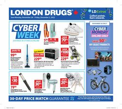 Circulaire London Drugs 28.11.2022 - 02.12.2022