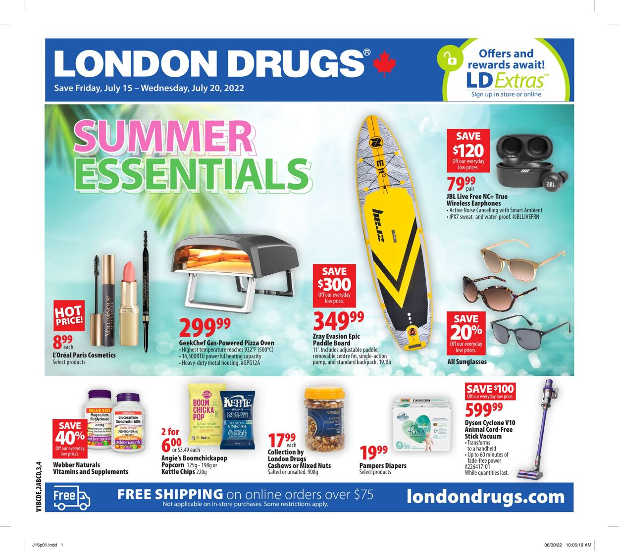 Circulaire London Drugs 15.07.2022 - 20.07.2022