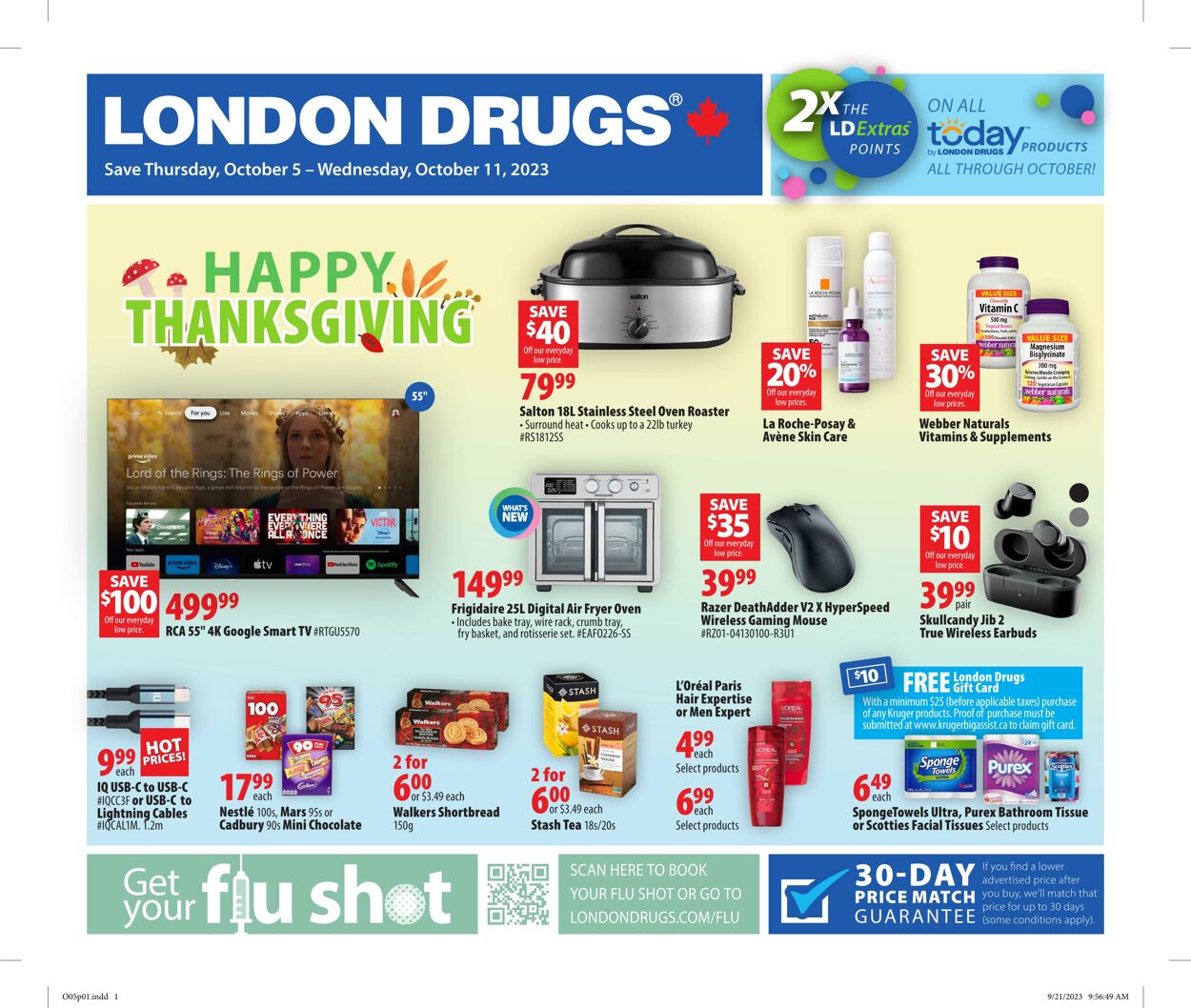 Circulaire London Drugs 05.10.2023 - 11.10.2023