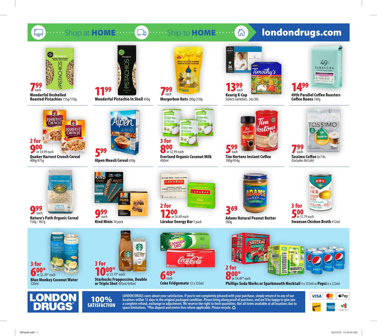 Circulaire London Drugs 03.03.2023 - 08.03.2023