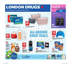 Circulaire London Drugs 03.03.2023 - 08.03.2023