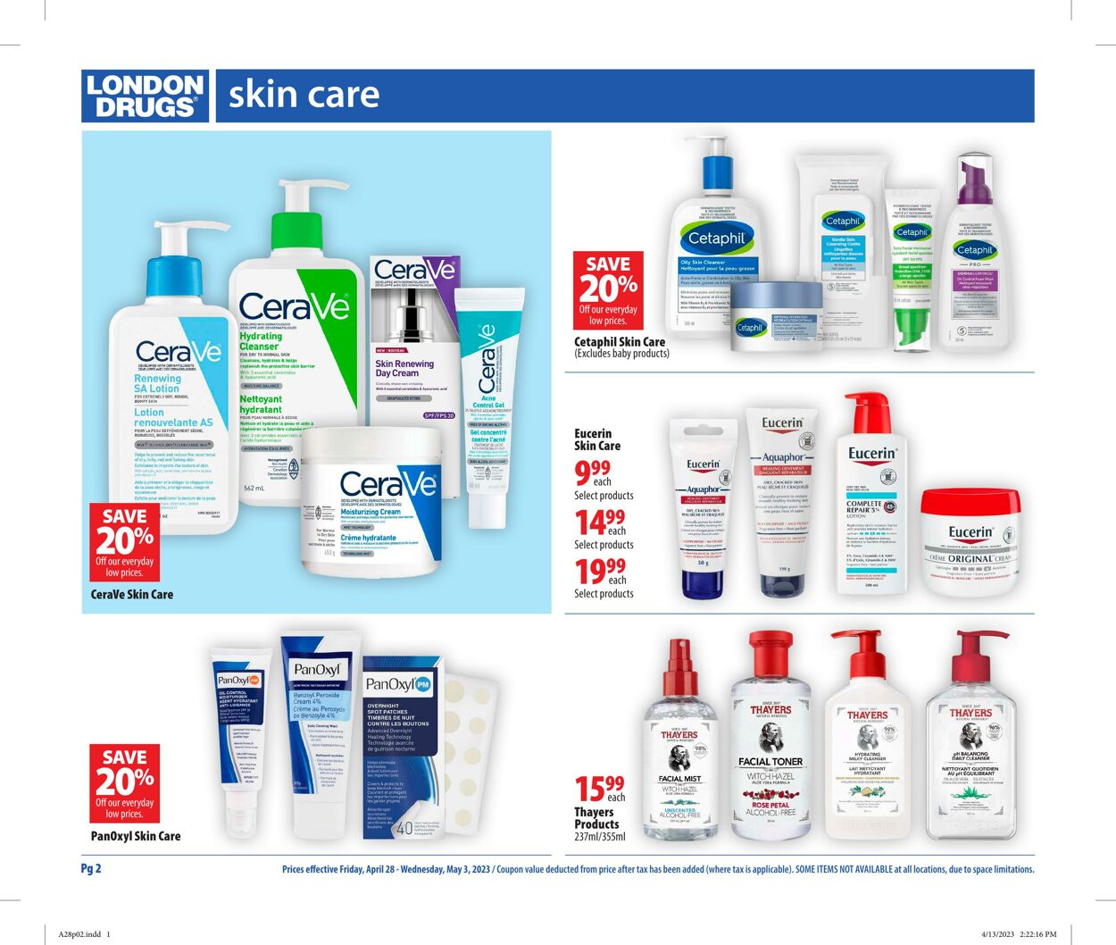 Circulaire London Drugs 28.04.2023 - 03.05.2023
