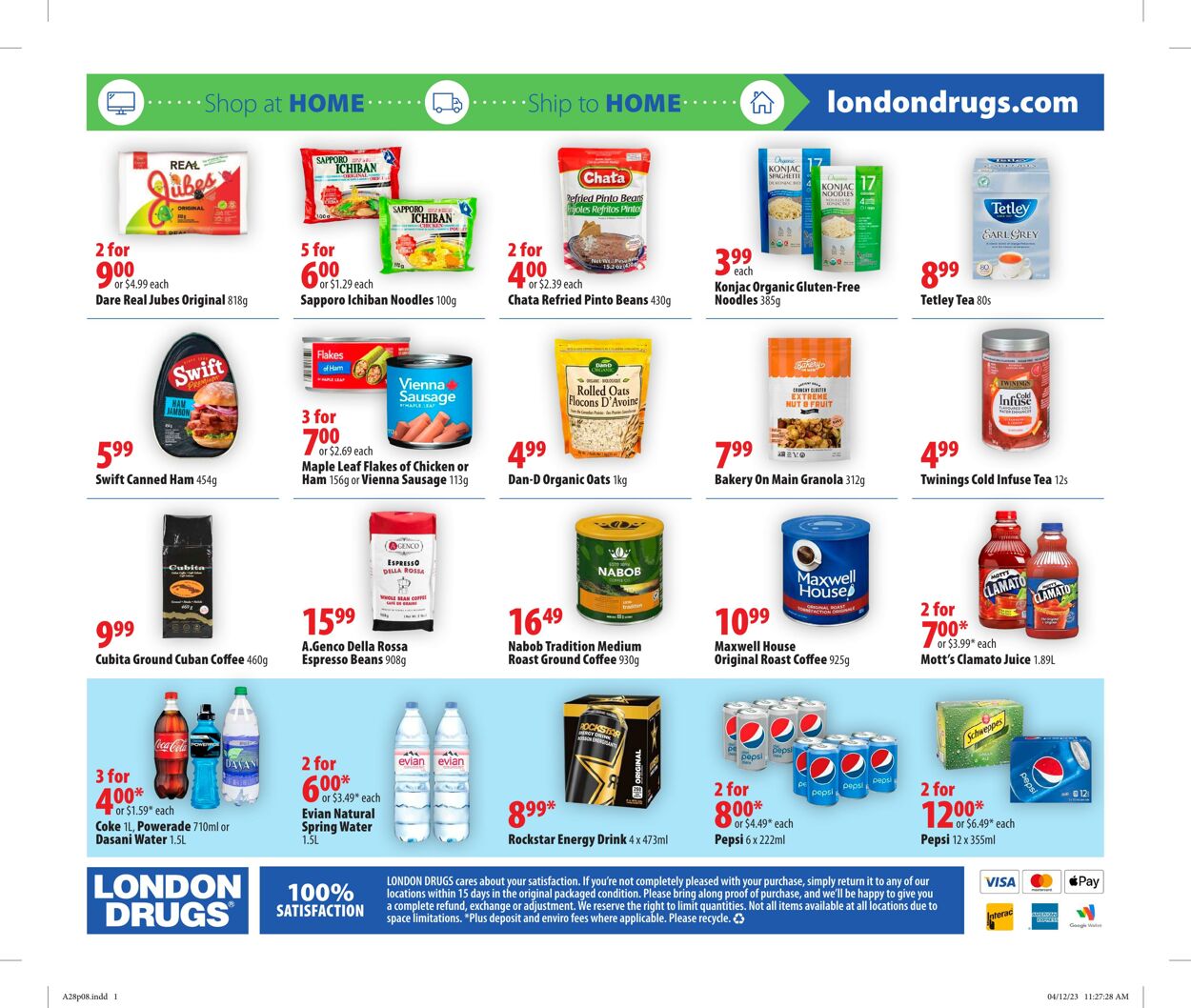 Circulaire London Drugs 28.04.2023 - 03.05.2023