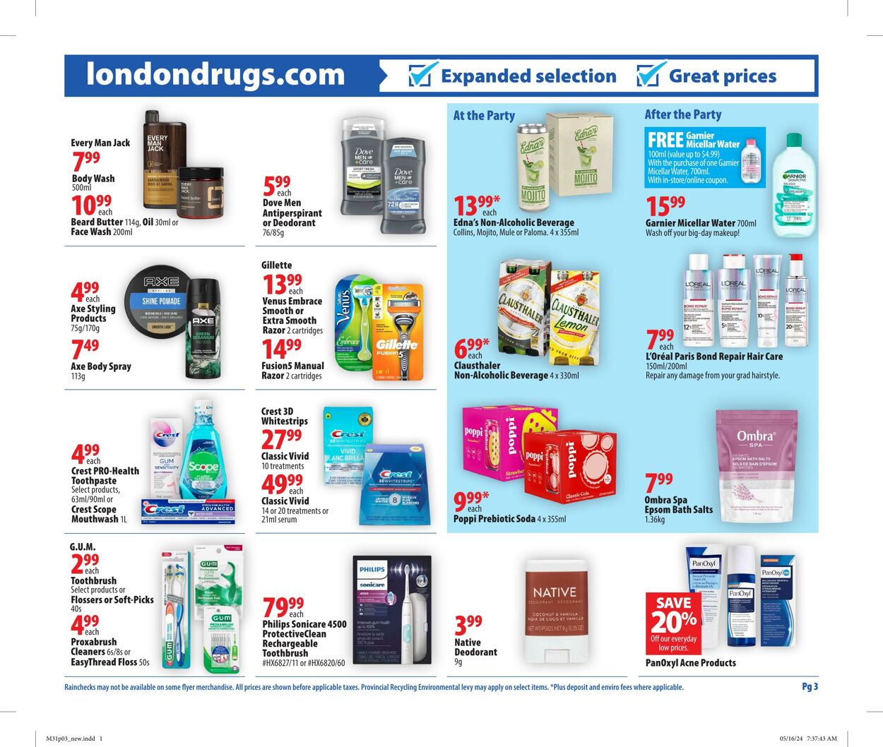 Circulaire London Drugs 31.05.2024 - 05.06.2024