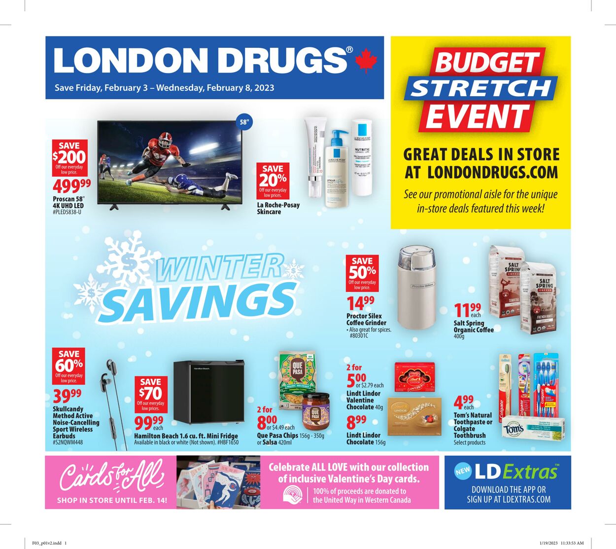 Circulaire London Drugs 03.02.2023 - 08.02.2023