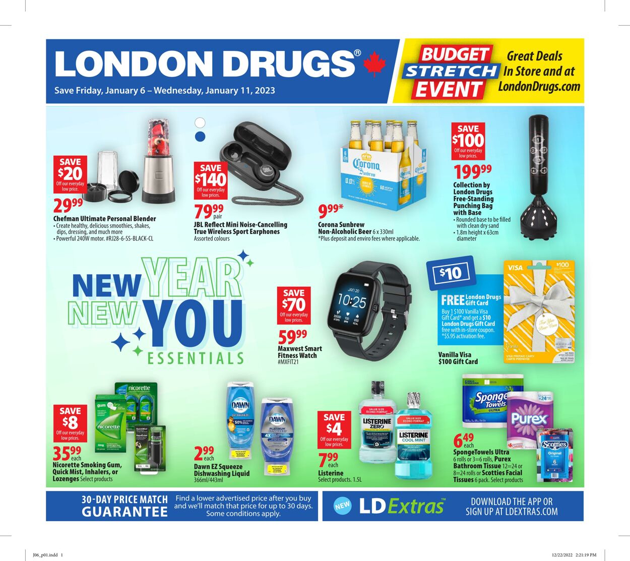 Circulaire London Drugs 06.01.2023 - 11.01.2023