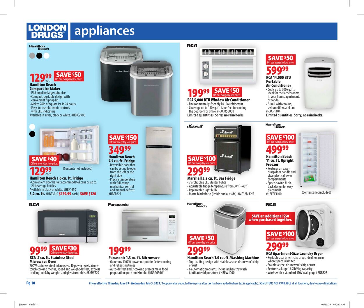 Circulaire London Drugs 29.06.2023 - 05.07.2023