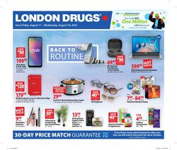 Circulaire London Drugs 11.08.2023 - 16.08.2023
