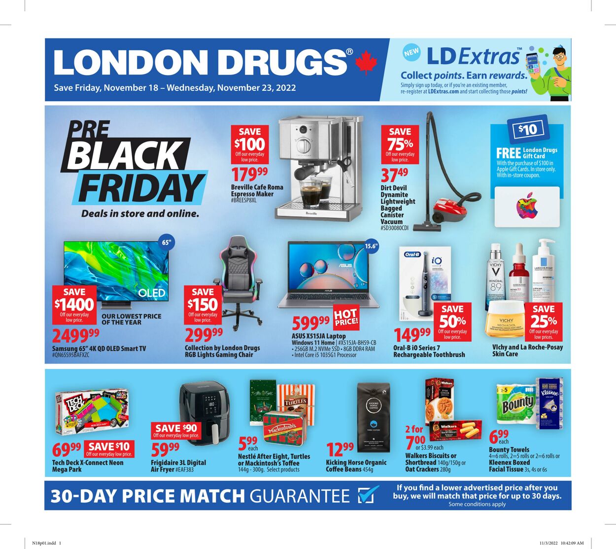Circulaire London Drugs 18.11.2022 - 23.11.2022