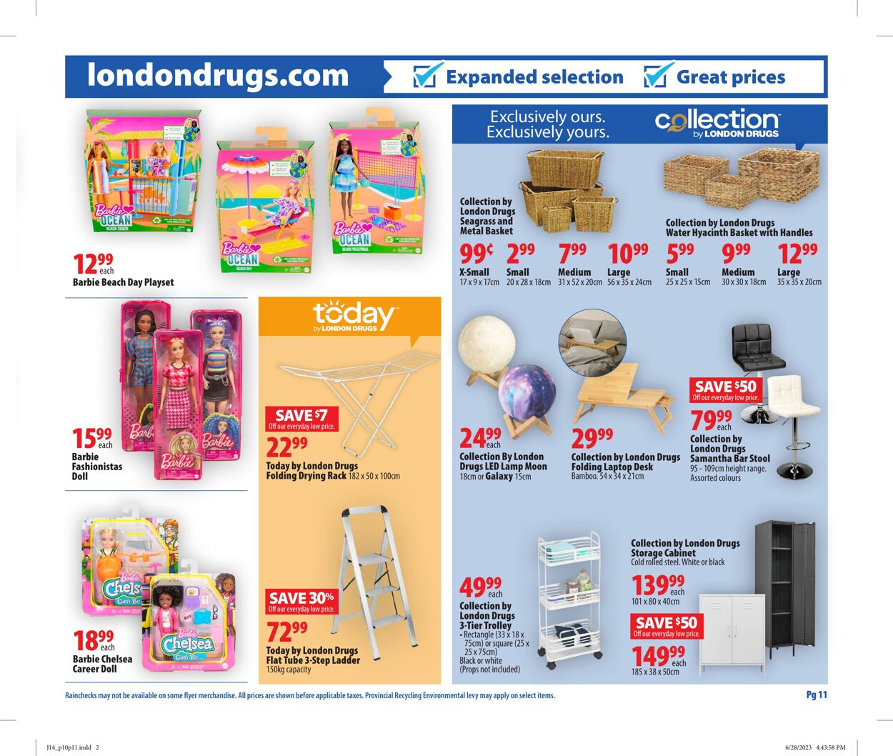 Circulaire London Drugs 14.07.2023 - 19.07.2023