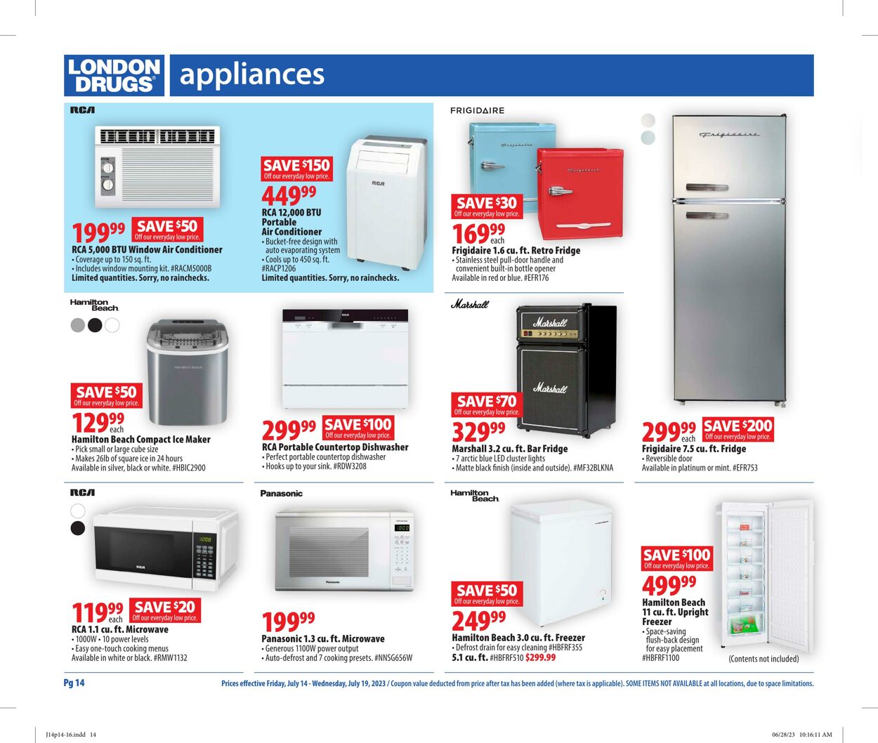 Circulaire London Drugs 14.07.2023 - 19.07.2023