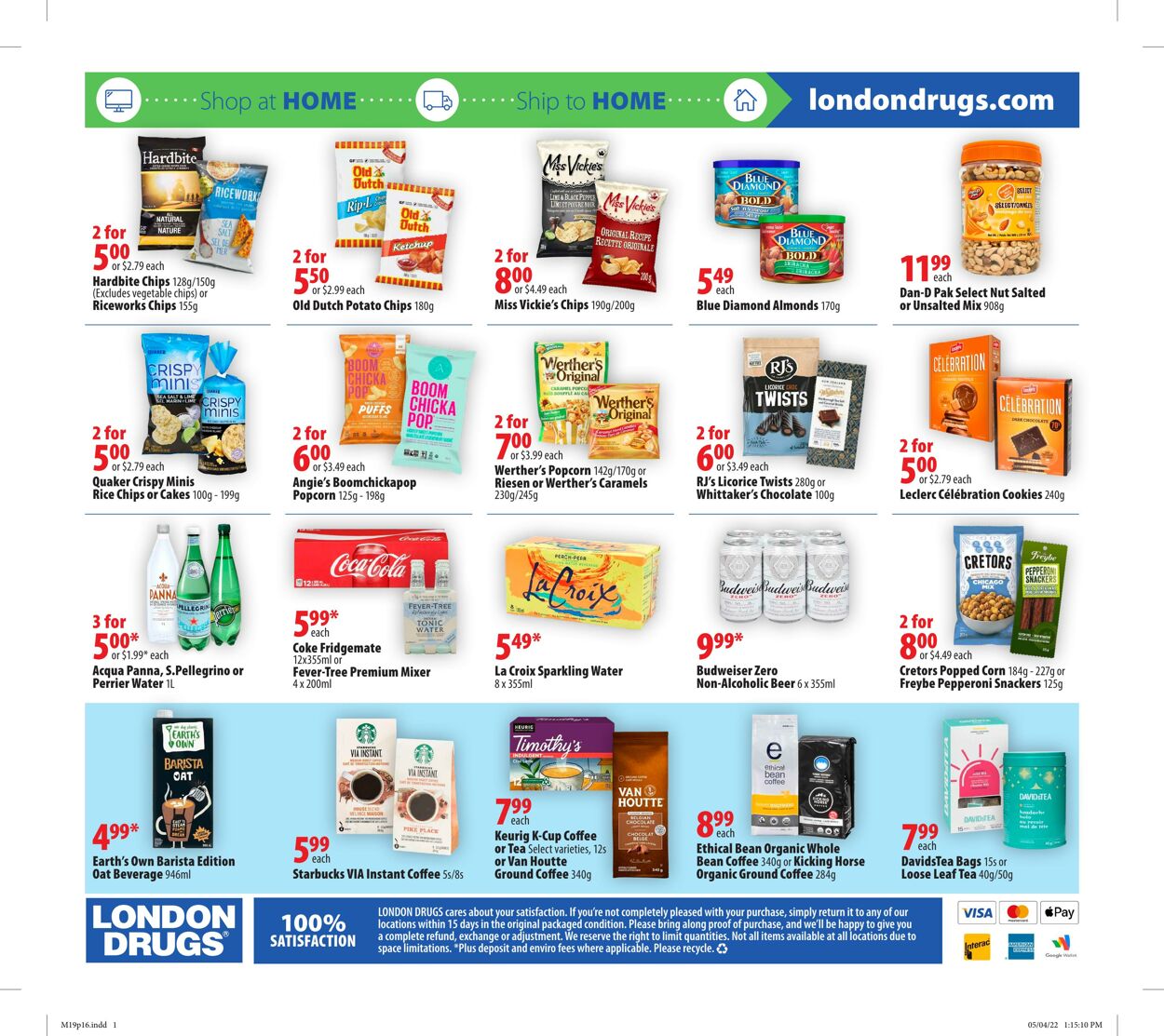 Circulaire London Drugs 19.05.2022 - 25.05.2022