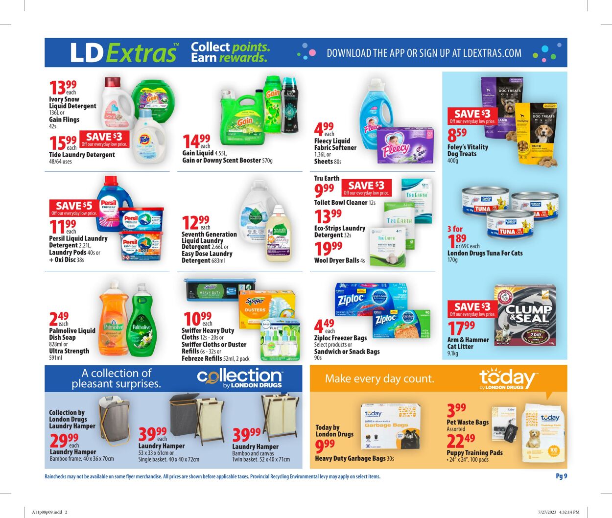 Circulaire London Drugs 11.08.2023 - 16.08.2023