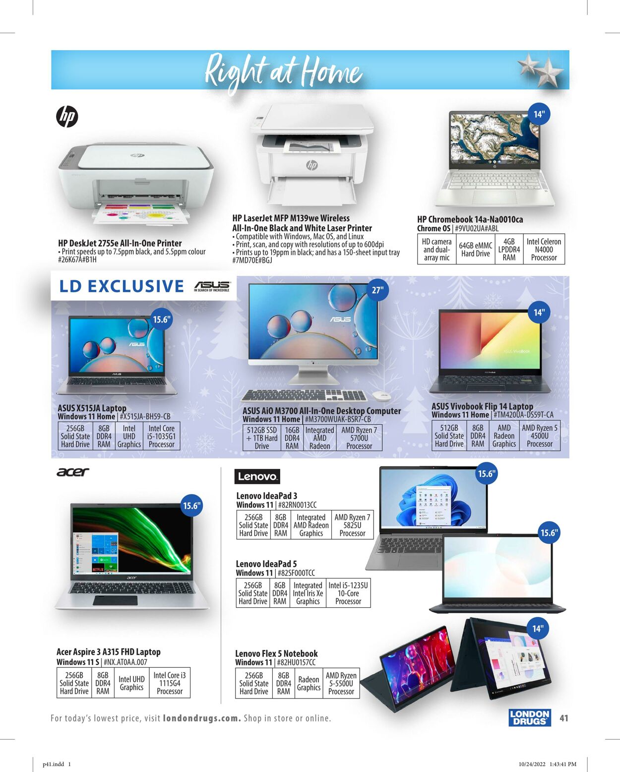 Circulaire London Drugs 12.11.2022 - 24.12.2022