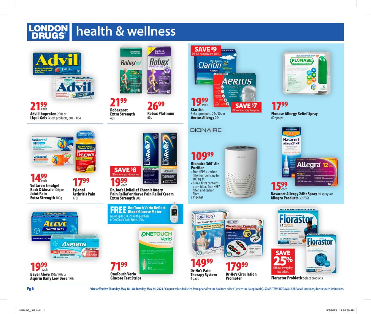 Circulaire London Drugs 18.05.2023 - 24.05.2023