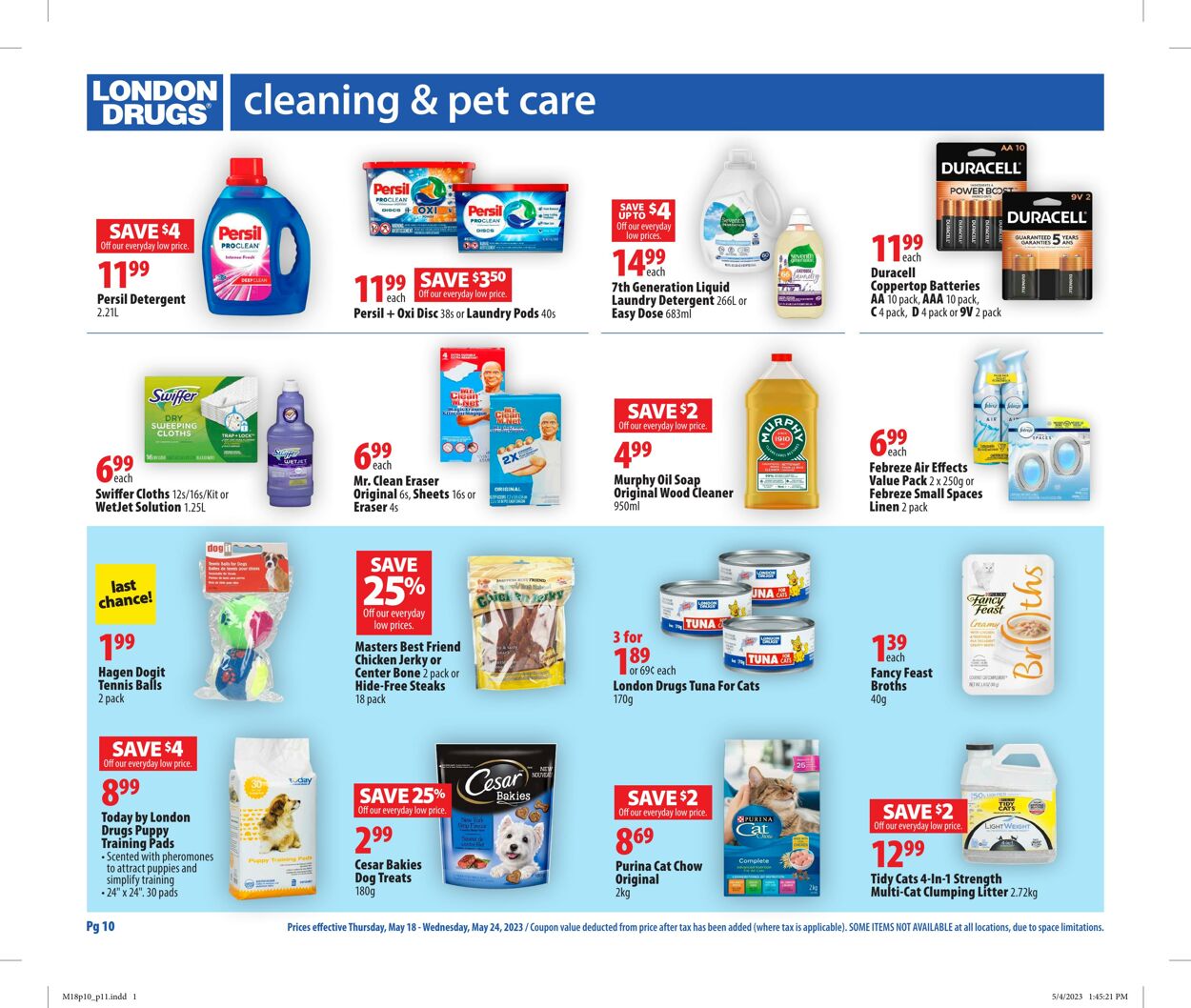 Circulaire London Drugs 18.05.2023 - 24.05.2023