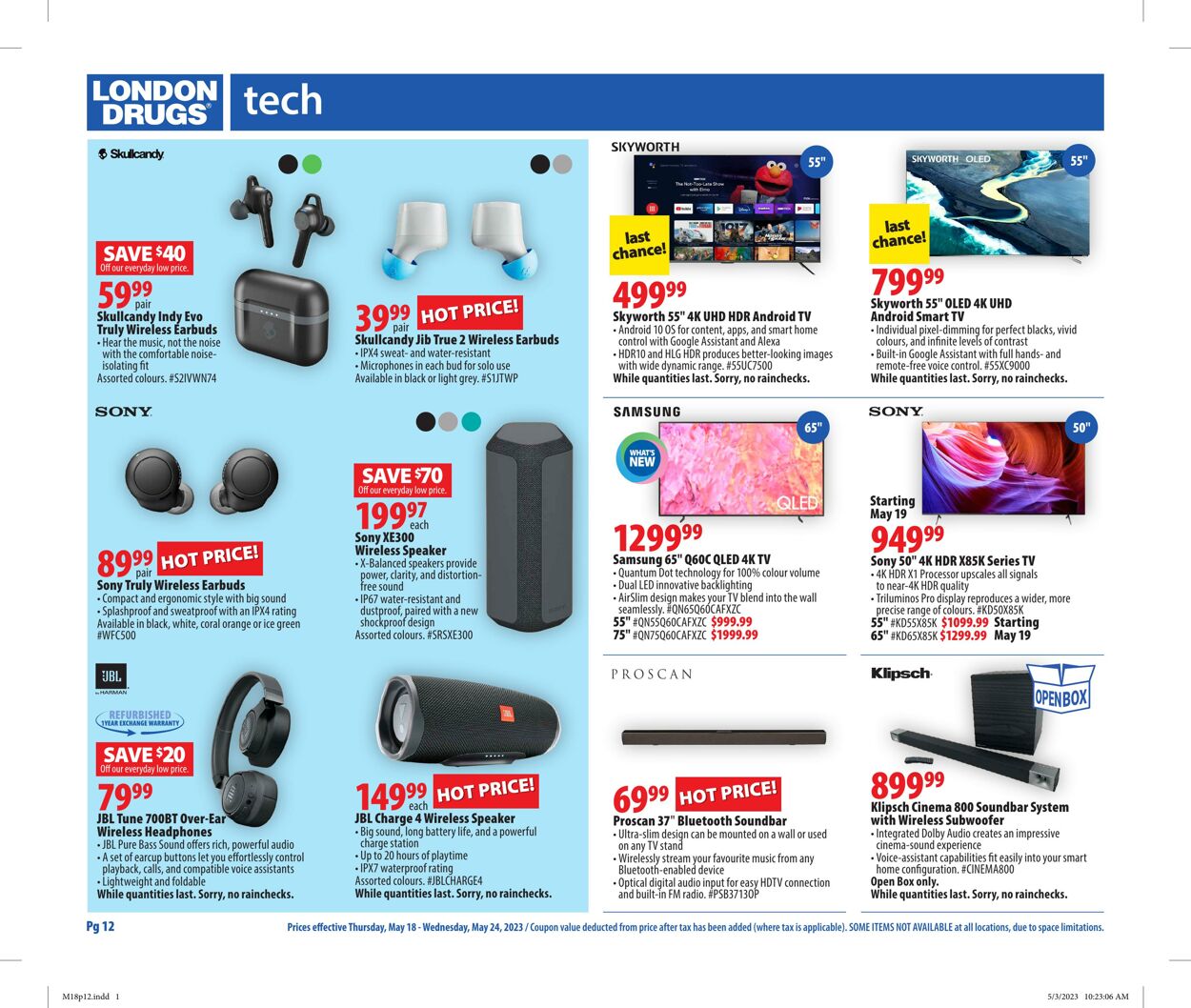 Circulaire London Drugs 18.05.2023 - 24.05.2023