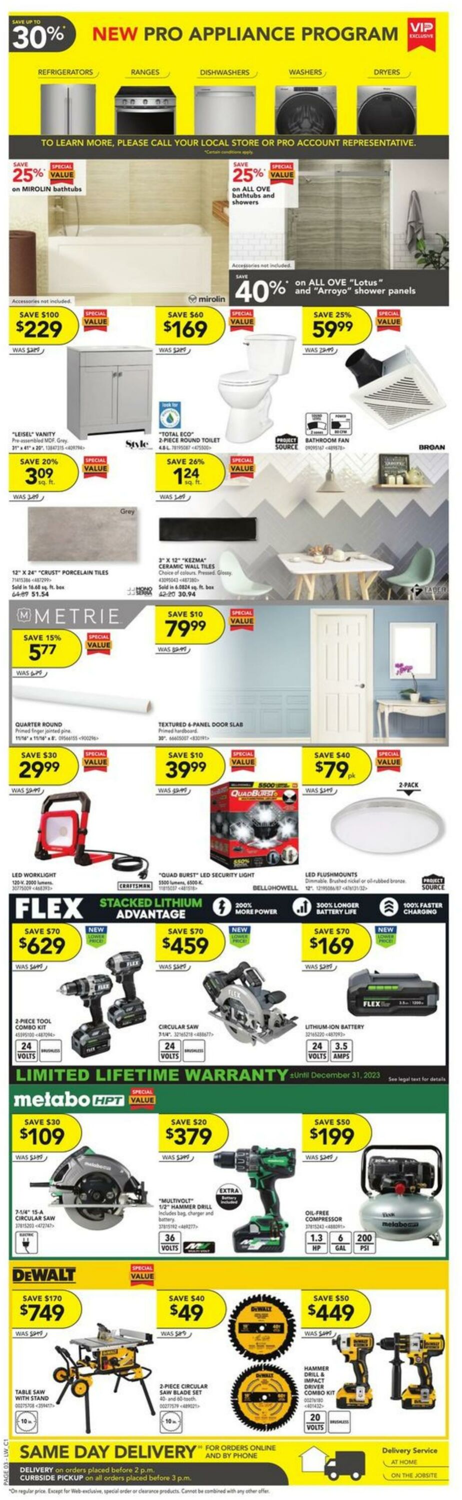 Circulaire Lowe's 02.03.2023 - 15.03.2023