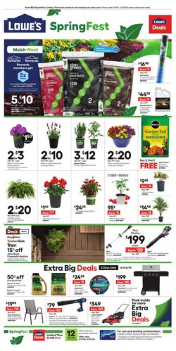 Circulaire Lowe's 09.04.2026 - 22.04.2026