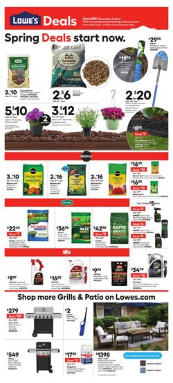 Circulaire Lowe's 09.04.2026 - 22.04.2026