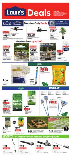Circulaire Lowe's 09.04.2026 - 22.04.2026