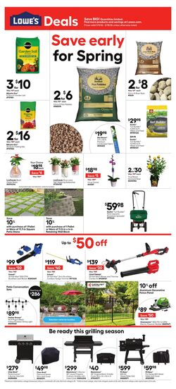 Circulaire Lowe's 09.04.2026 - 22.04.2026
