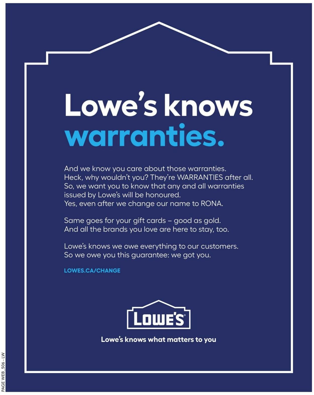 Circulaire Lowe's 01.06.2023 - 07.06.2023