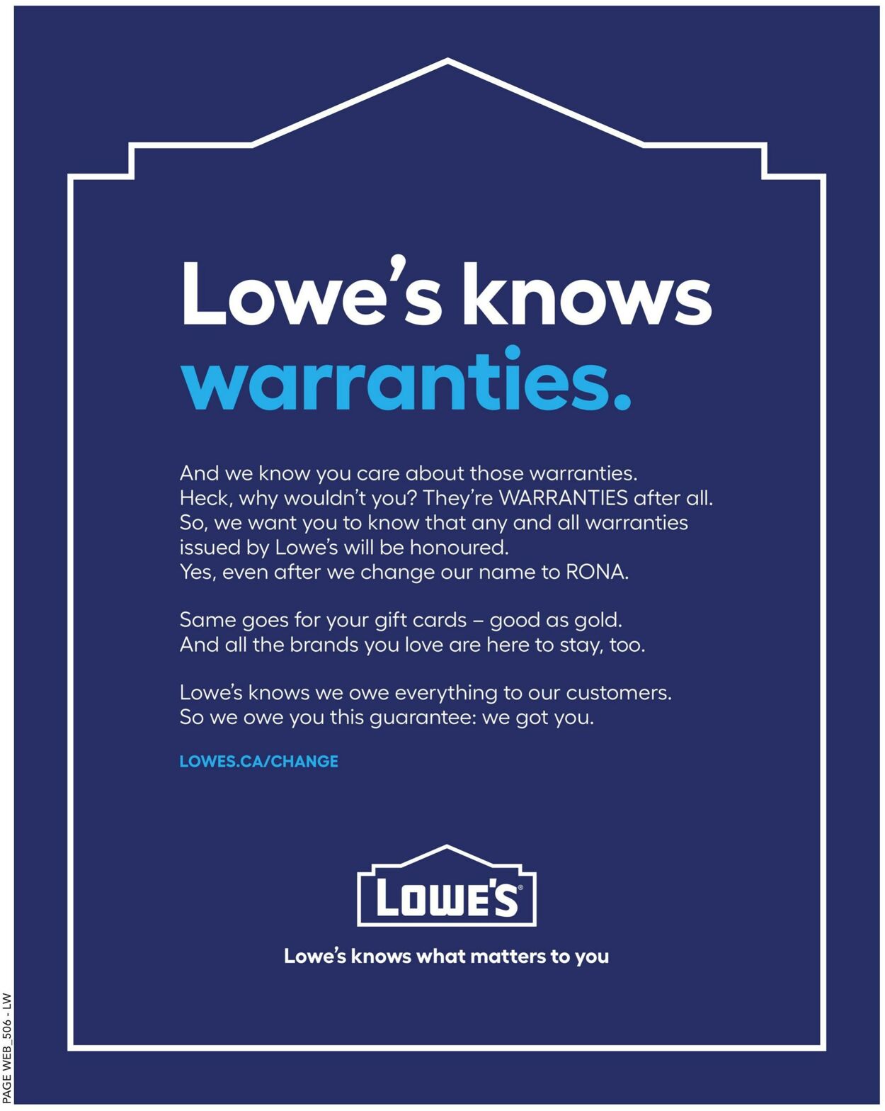 Circulaire Lowe's 04.05.2023 - 10.05.2023