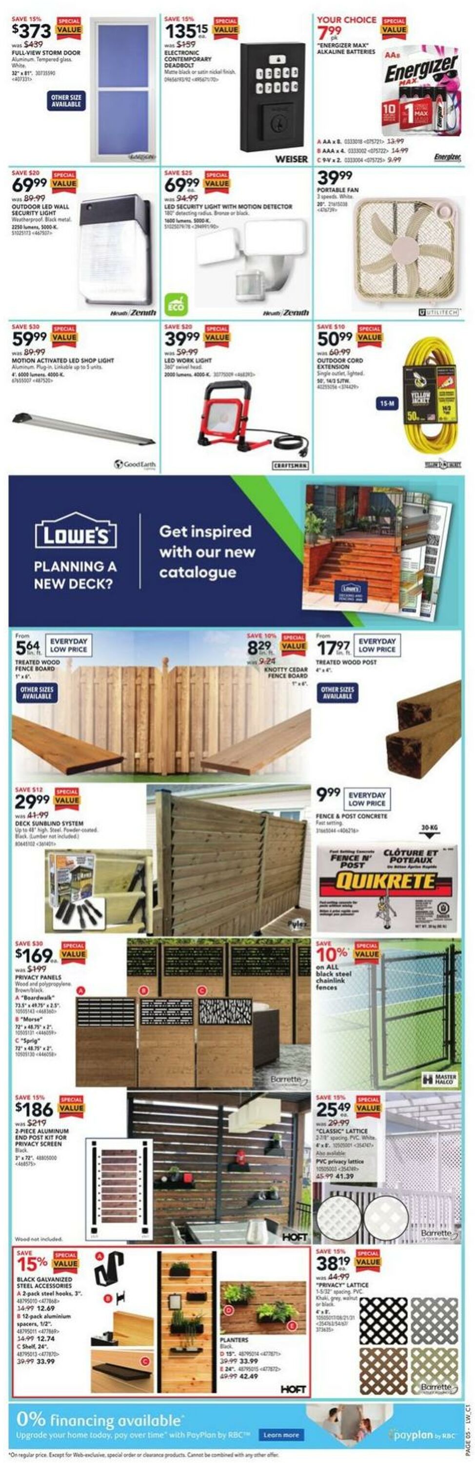 Circulaire Lowe's 30.03.2023 - 05.04.2023