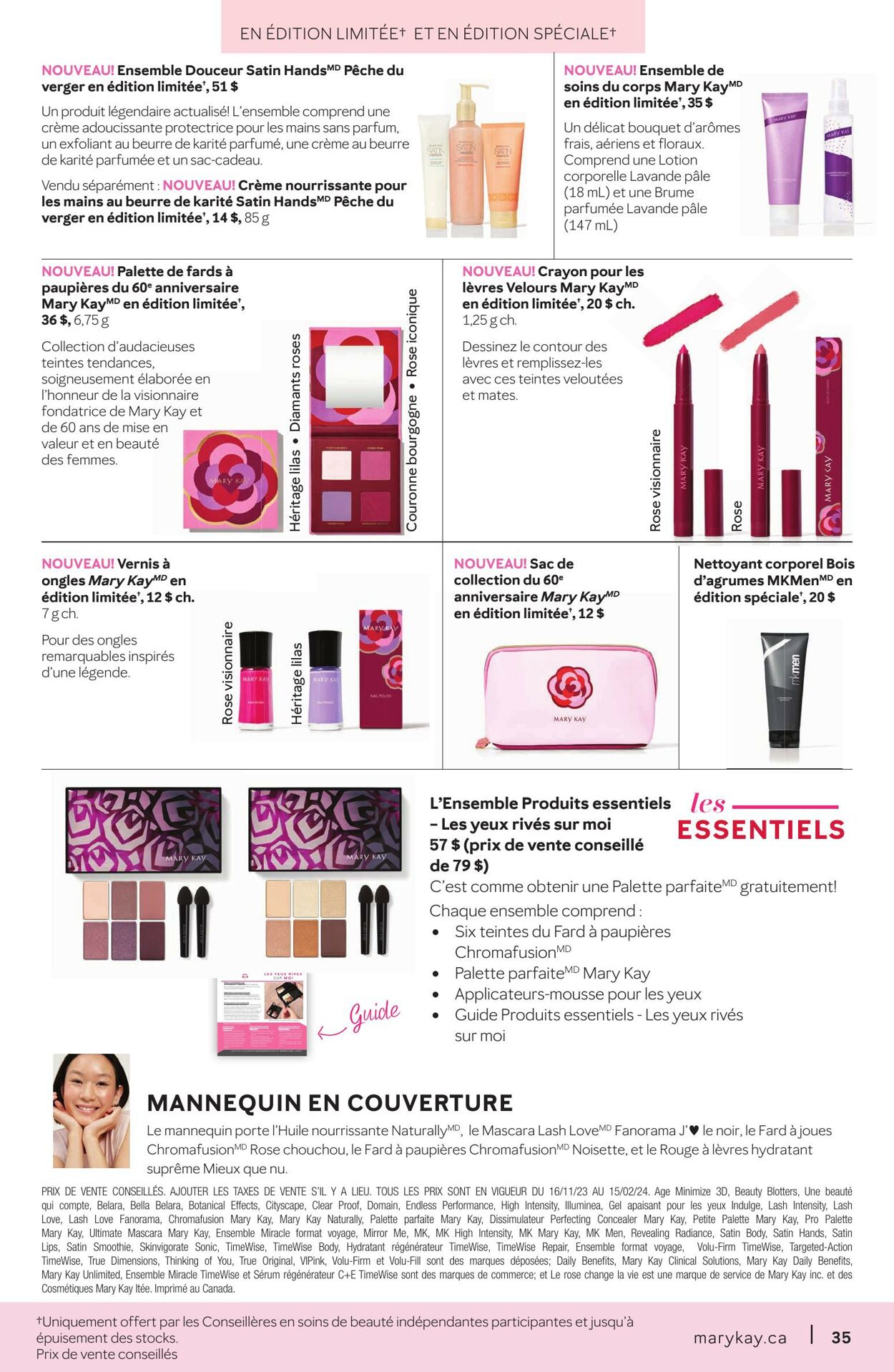 Circulaire Mary Kay 01.12.2023 - 29.02.2024