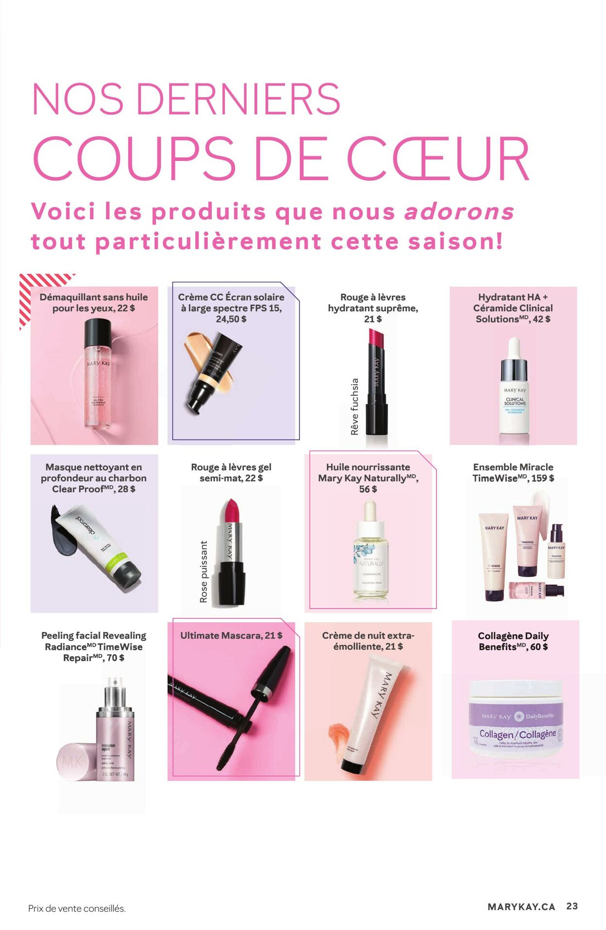 Circulaire Mary Kay 01.03.2024 - 31.05.2024