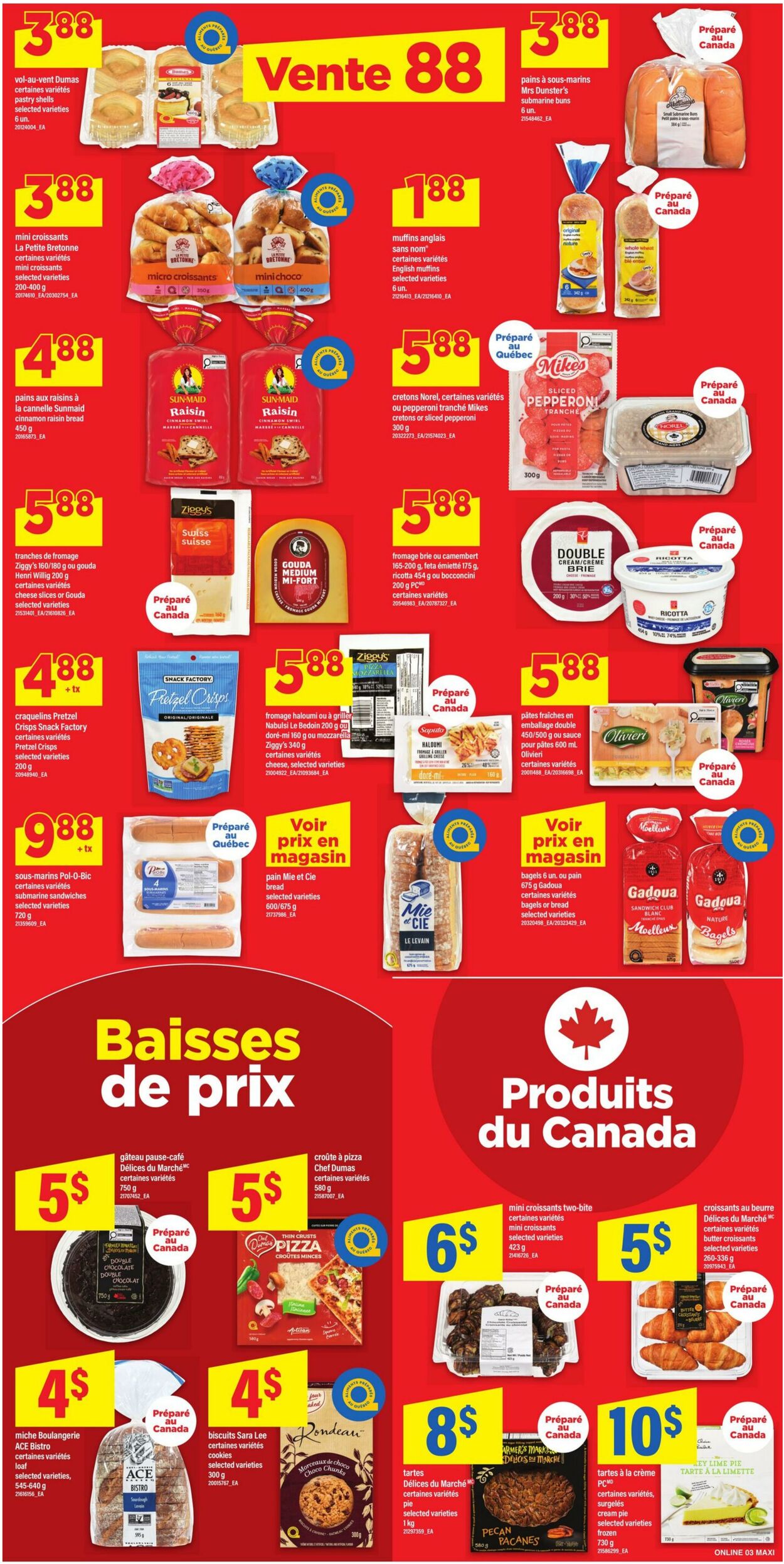 Circulaire Maxi 25.06.2026 - 01.07.2026