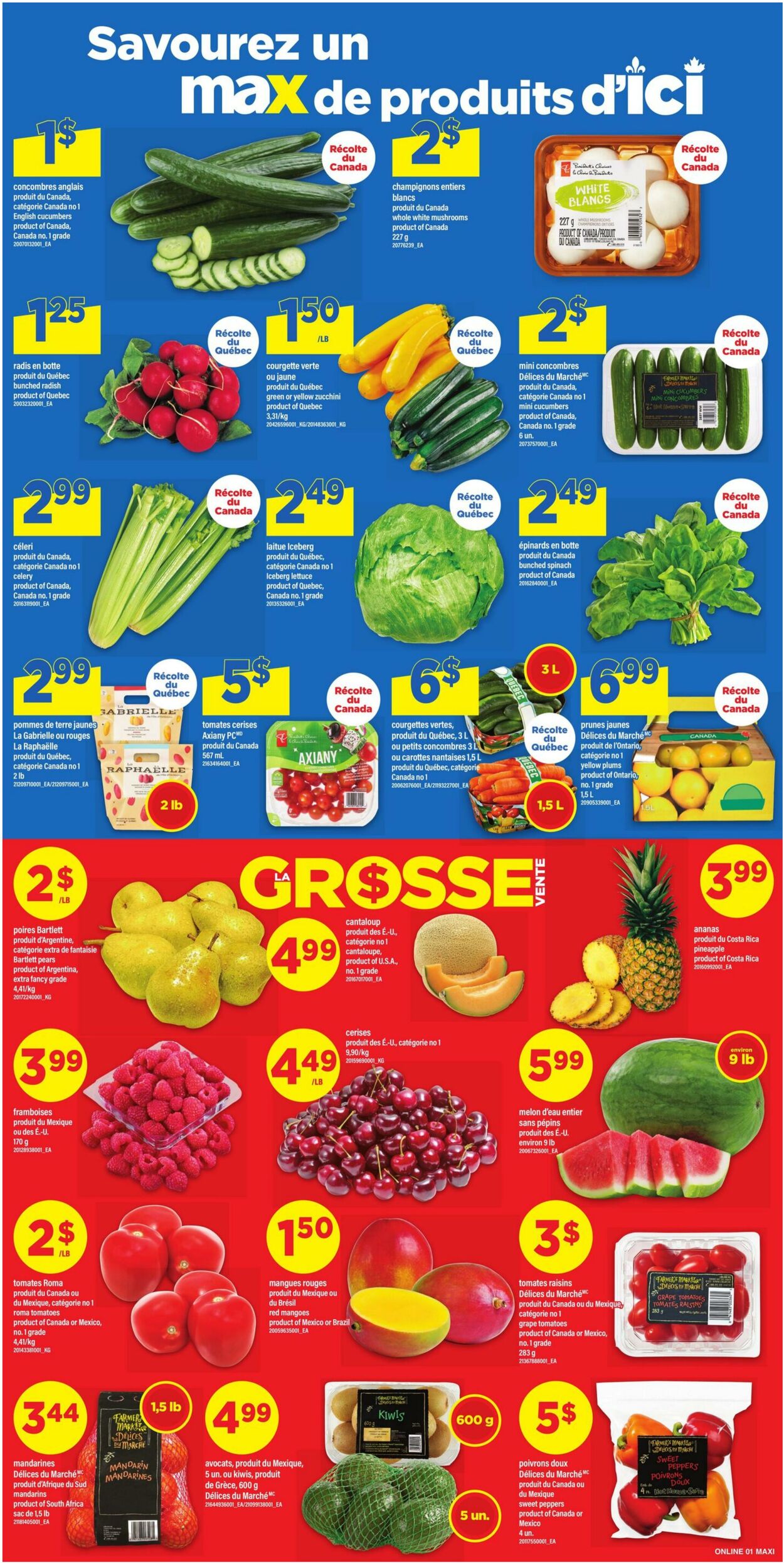 Circulaire Maxi 16.07.2026 - 22.07.2026
