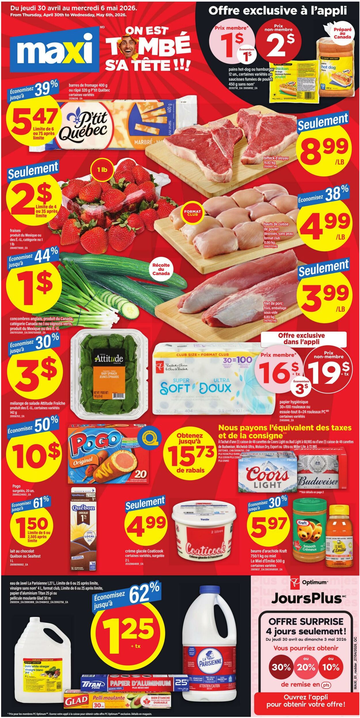 Circulaire Maxi 30.04.2026 - 06.05.2026
