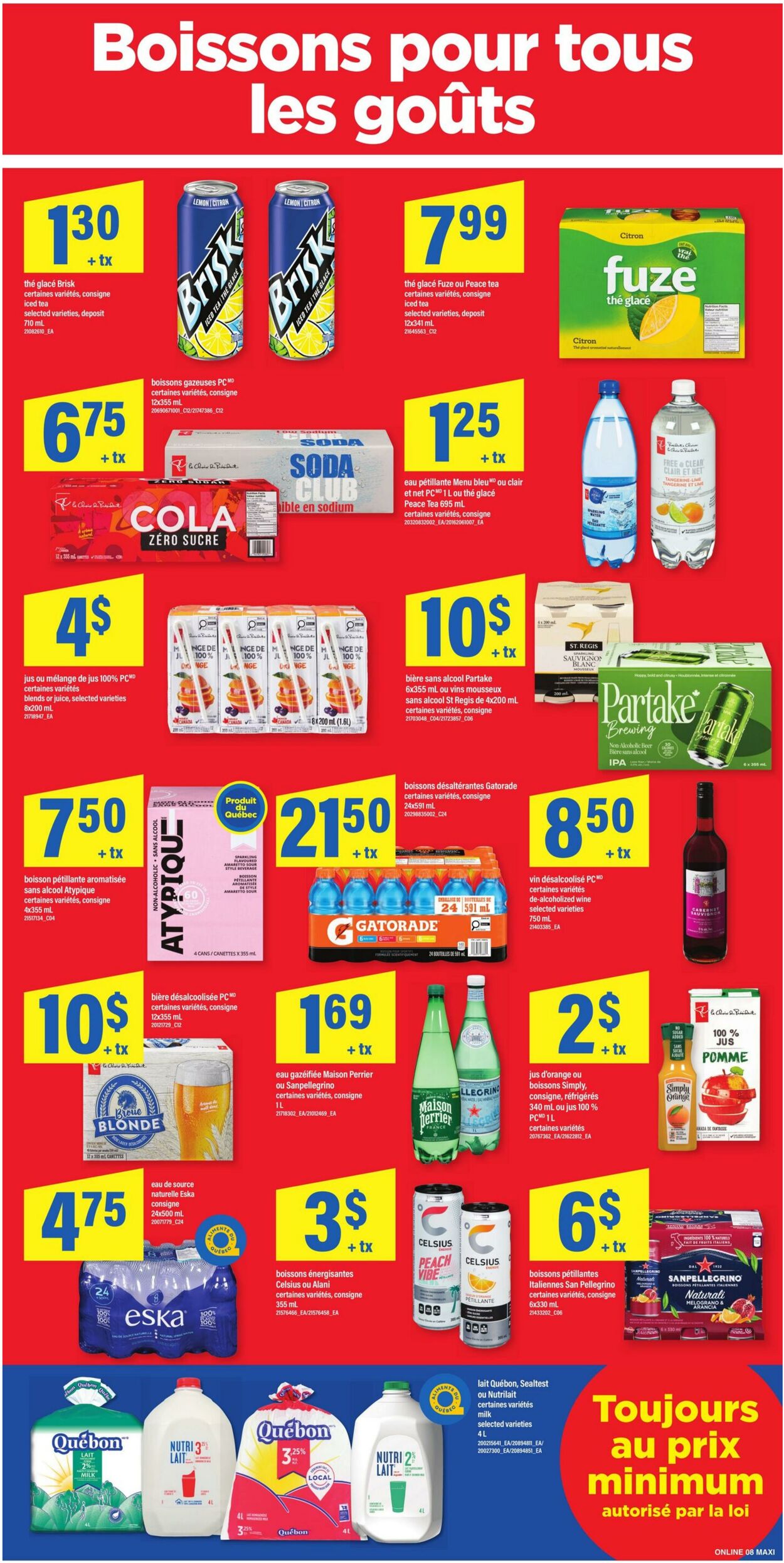 Circulaire Maxi 23.07.2026 - 29.07.2026