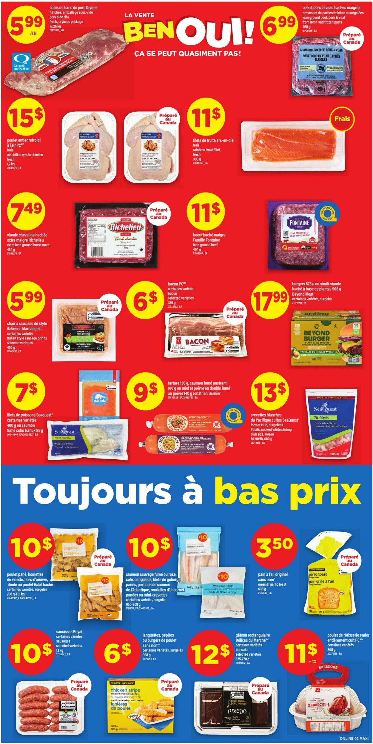 Circulaire Maxi 23.07.2026 - 29.07.2026