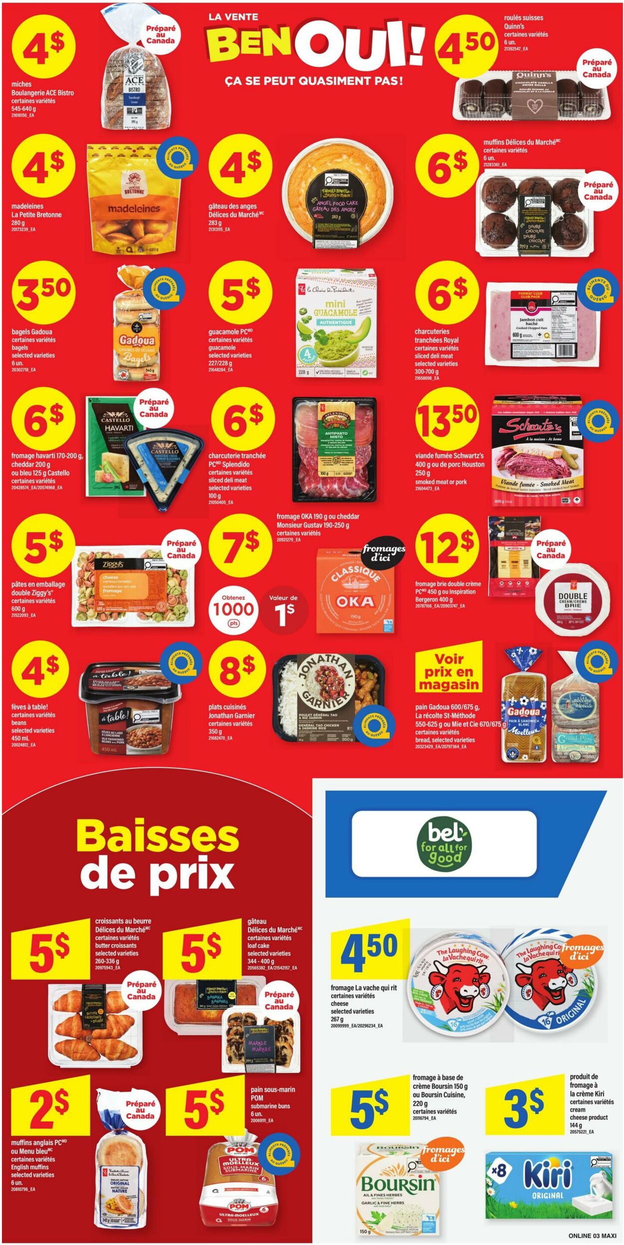 Circulaire Maxi 23.07.2026 - 29.07.2026