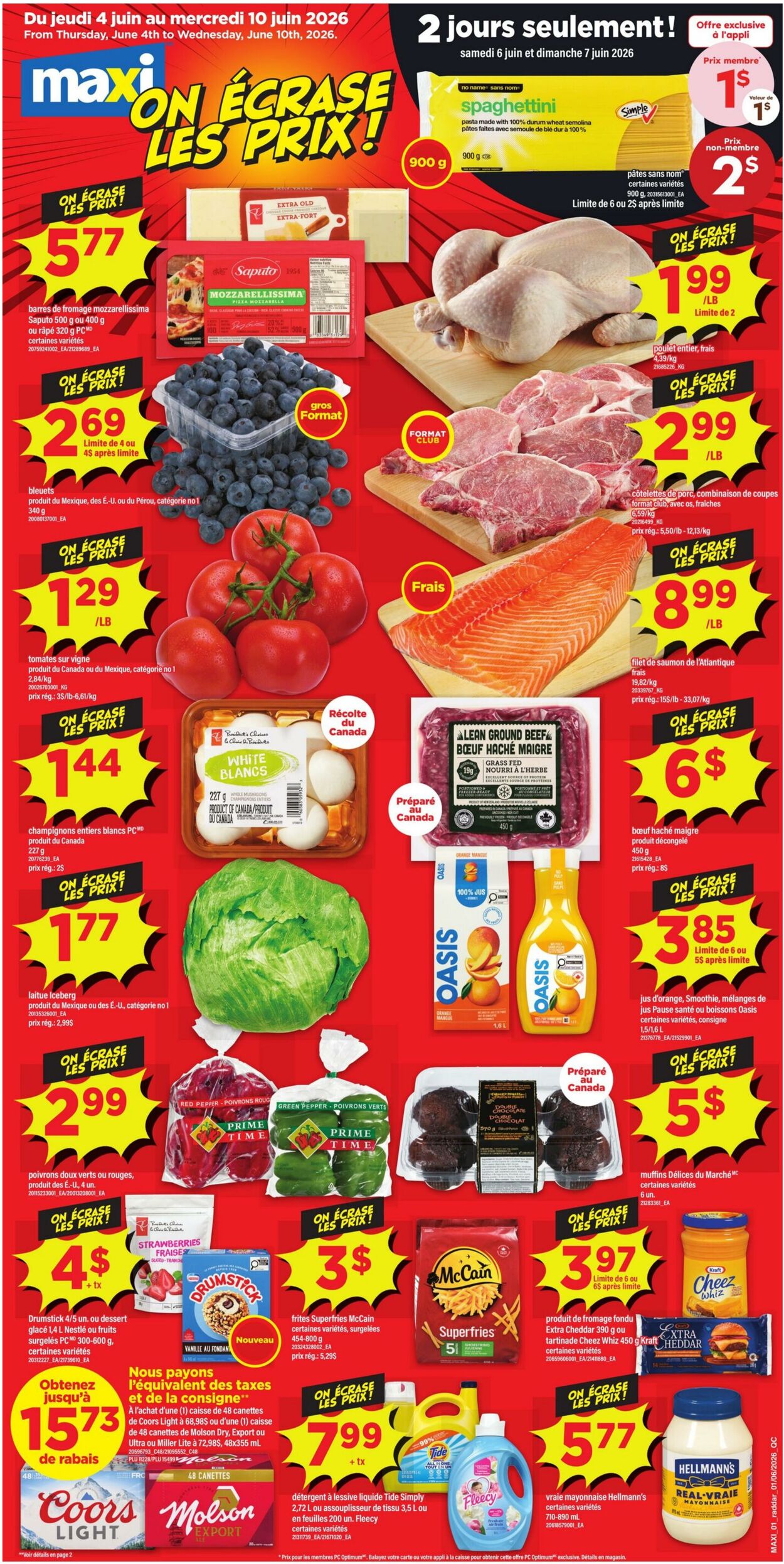 Circulaire Maxi 04.06.2026 - 10.06.2026