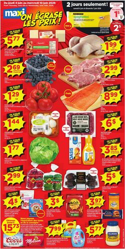 Circulaire Maxi 04.06.2026 - 10.06.2026