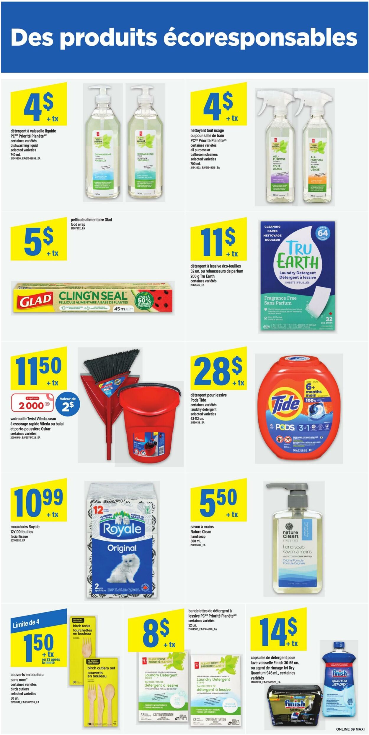 Circulaire Maxi 16.04.2026 - 22.04.2026