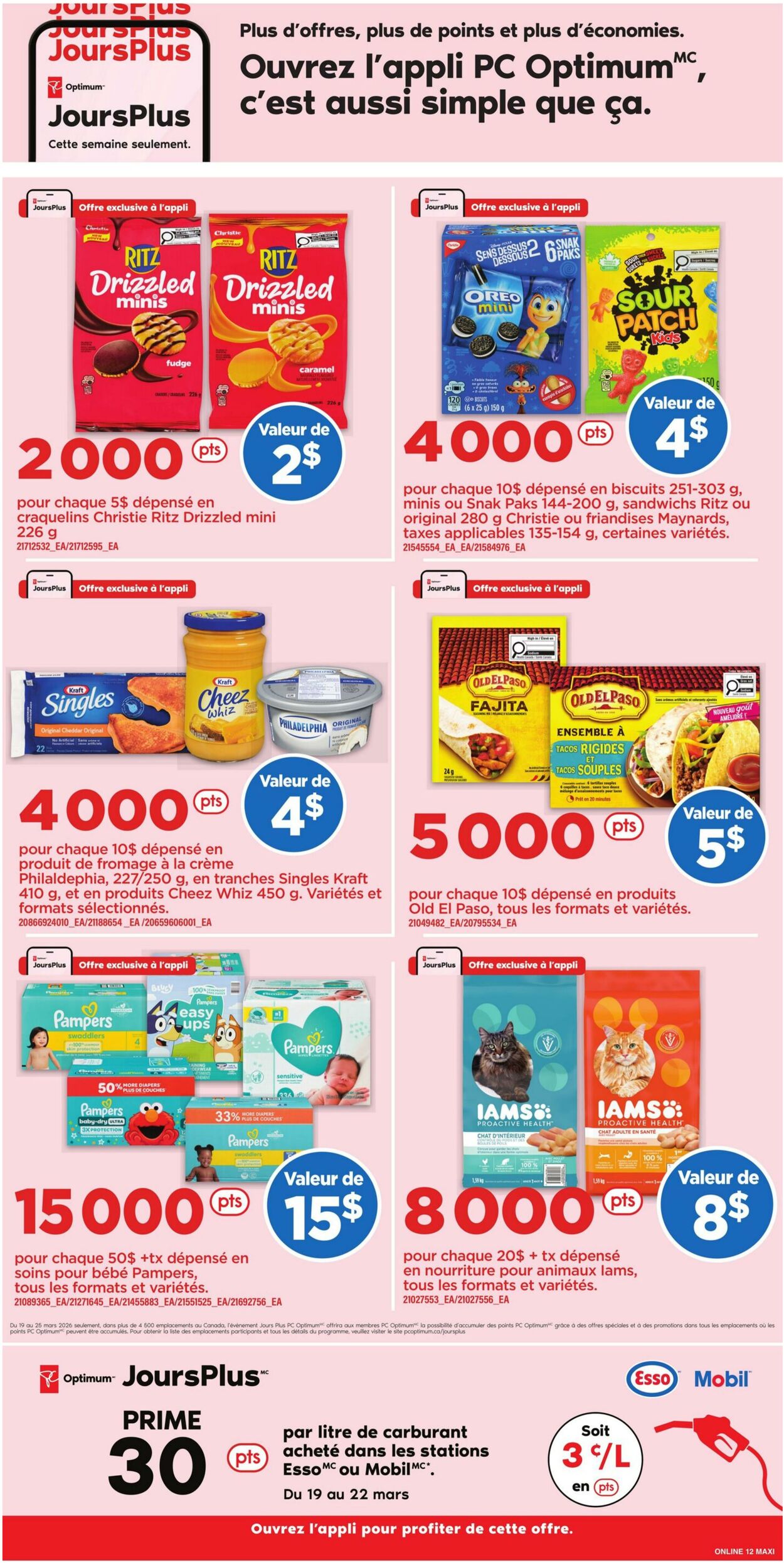 Circulaire Maxi 19.03.2026 - 25.03.2026
