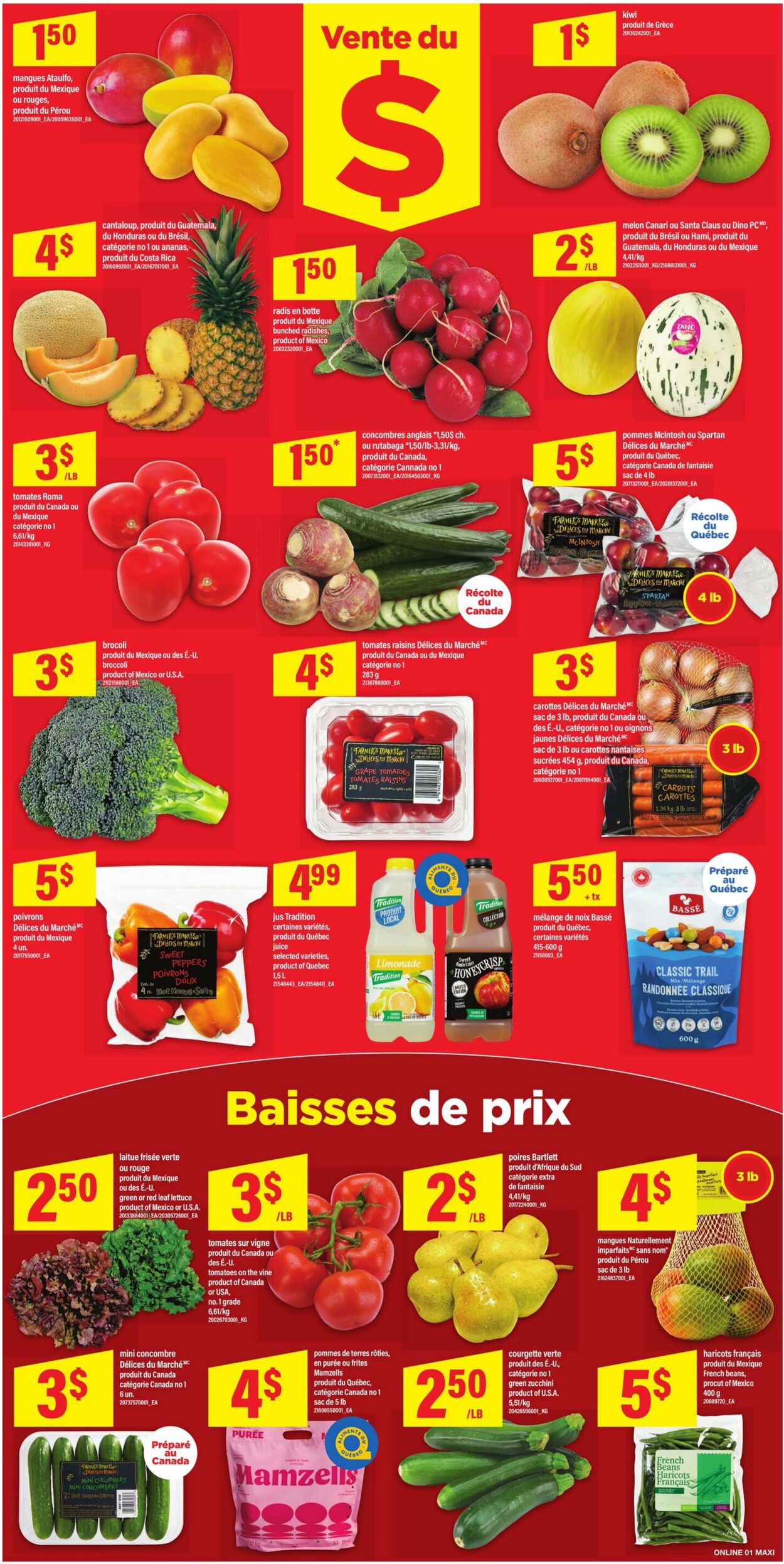 Circulaire Maxi 19.03.2026 - 25.03.2026