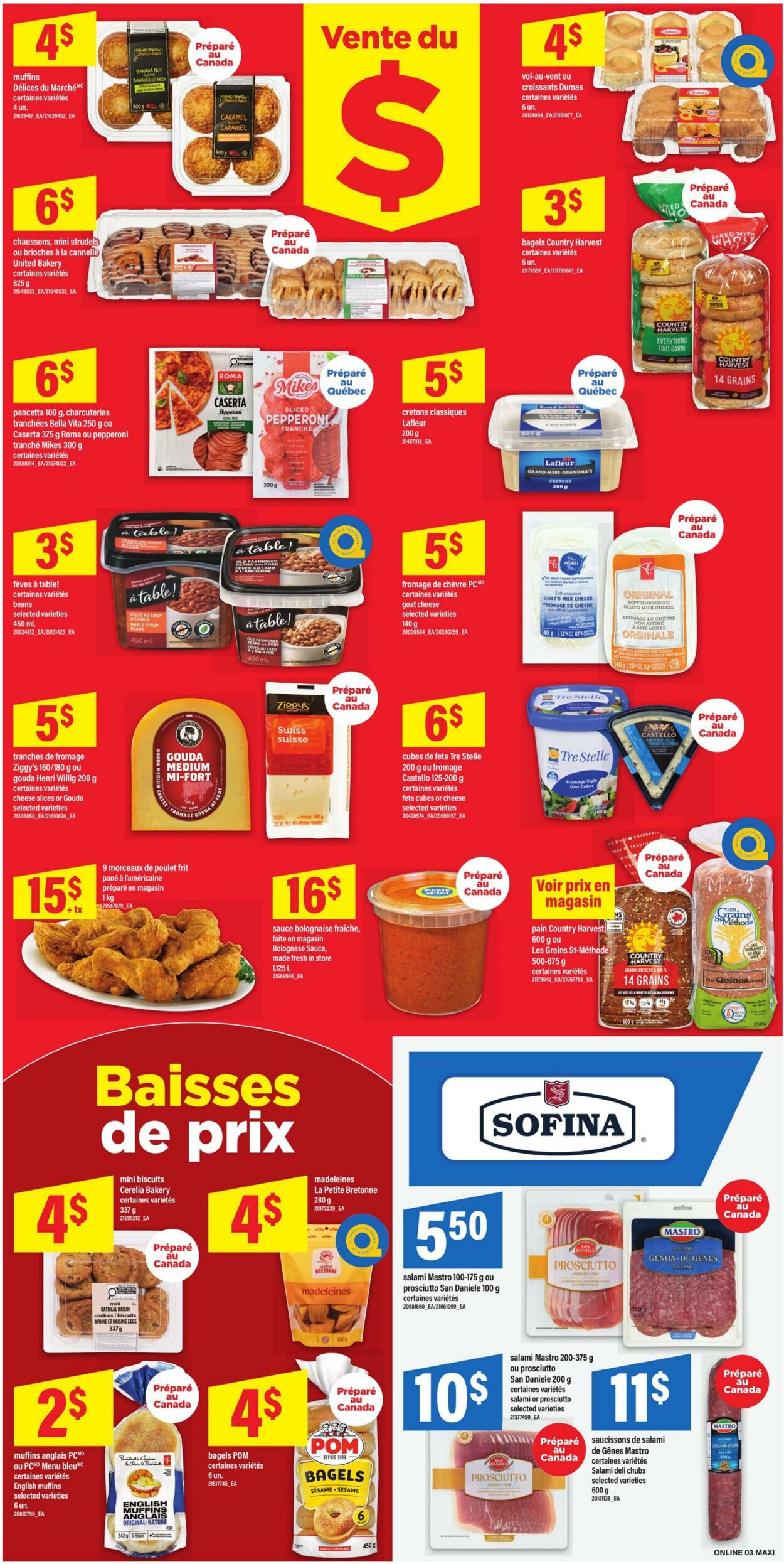 Circulaire Maxi 19.03.2026 - 25.03.2026