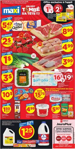 Circulaire Maxi 30.04.2026 - 06.05.2026