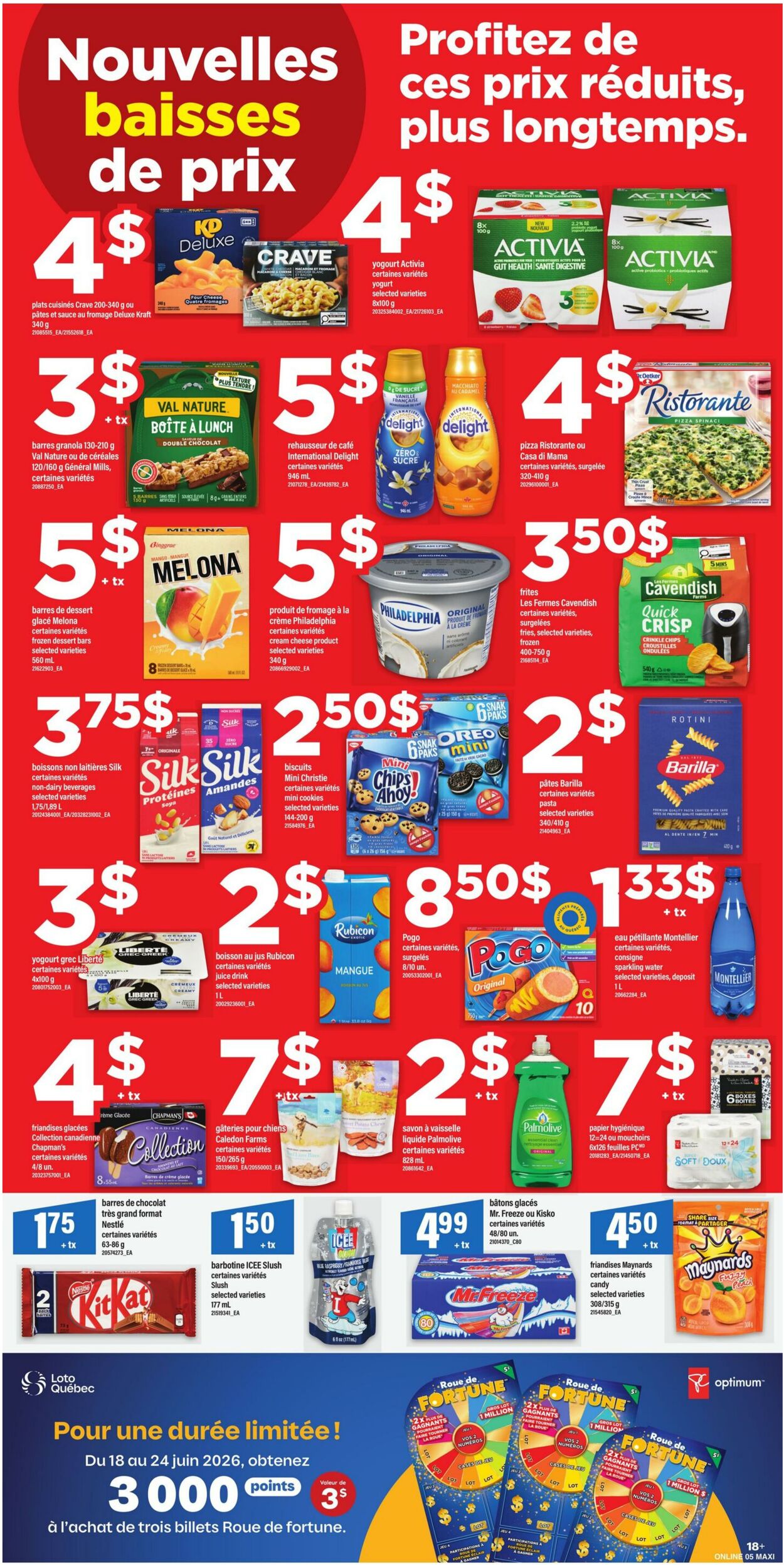 Circulaire Maxi 18.06.2026 - 24.06.2026