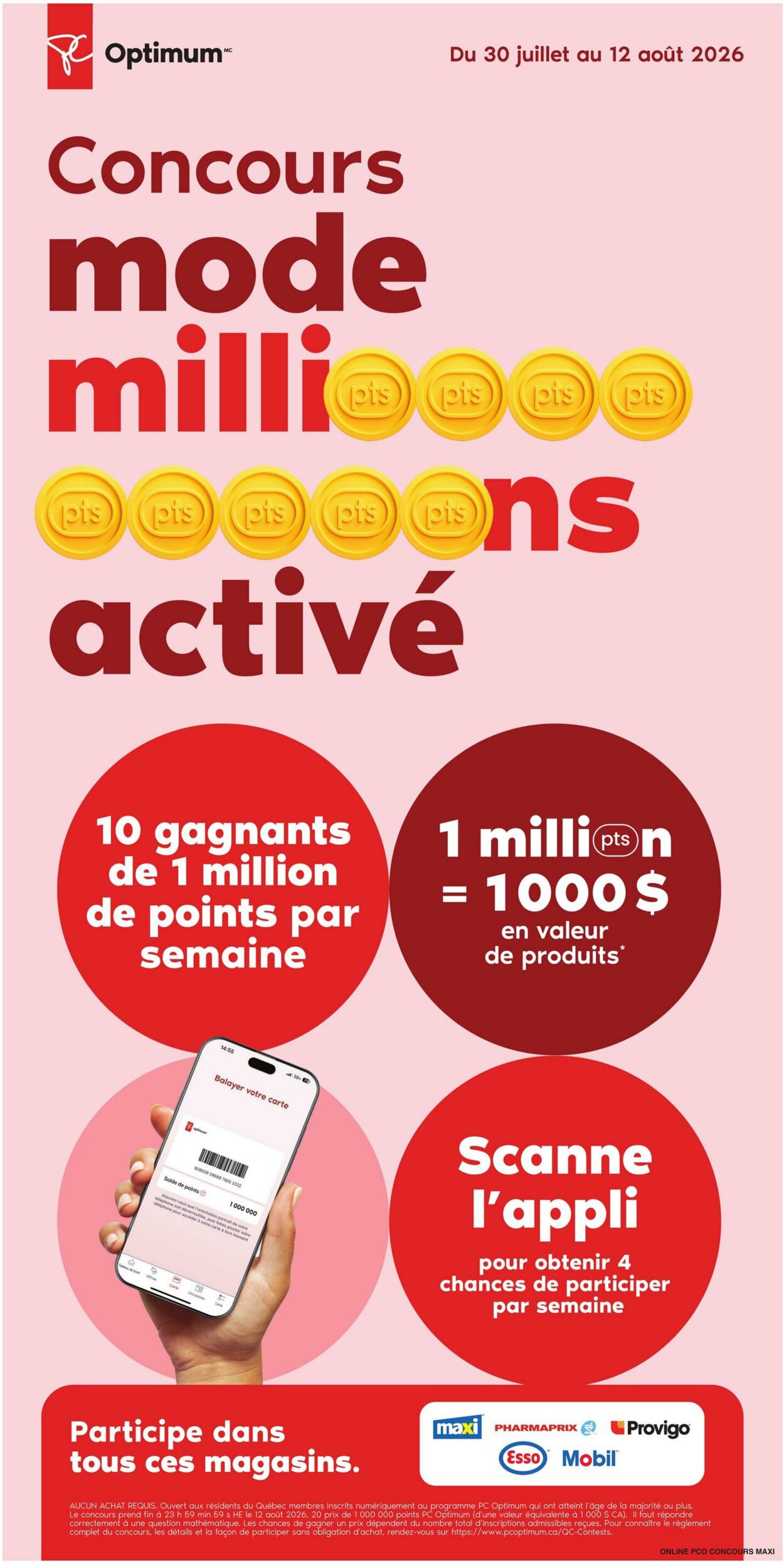 Circulaire Maxi 23.07.2026 - 29.07.2026