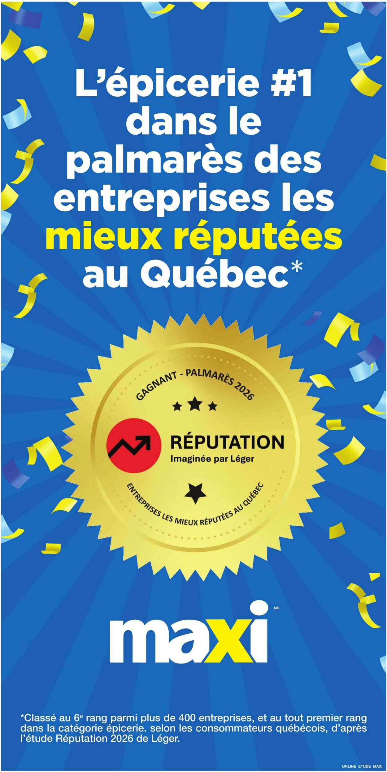 Circulaire Maxi 30.04.2026 - 06.05.2026